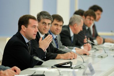 Встреча с учёными - получателями специальных грантов Правительства России для государственной поддержки научных исследований.